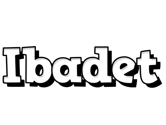 Ibadet snowing logo