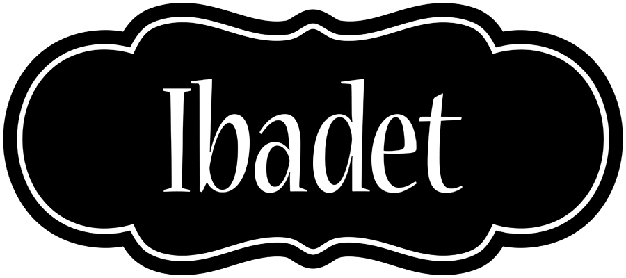 Ibadet welcome logo