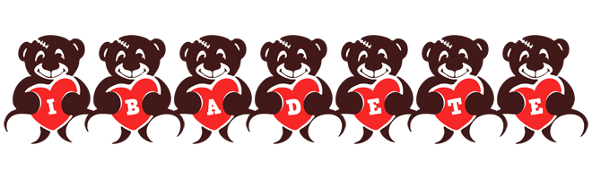 Ibadete bear logo