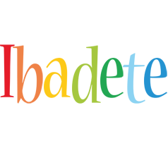 Ibadete birthday logo