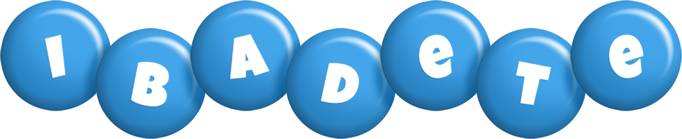 Ibadete candy-blue logo