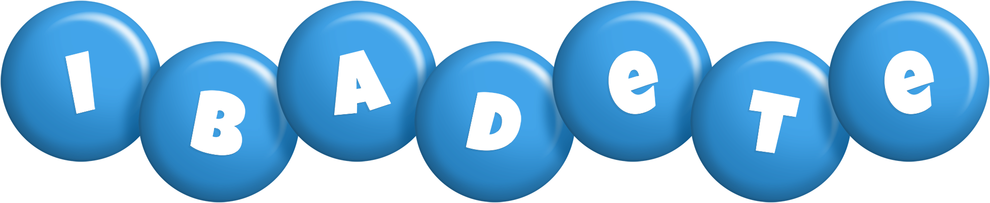 Ibadete candy-blue logo