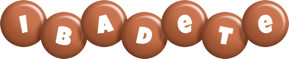 Ibadete candy-brown logo