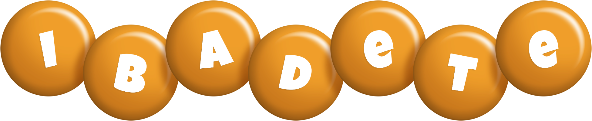 Ibadete candy-orange logo
