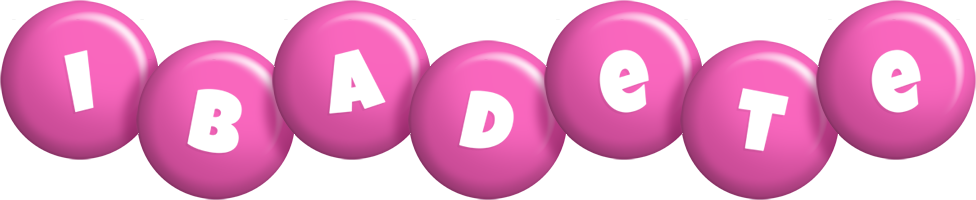 Ibadete candy-pink logo