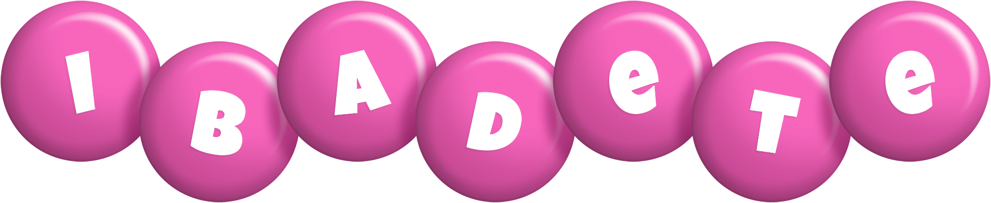 Ibadete candy-pink logo