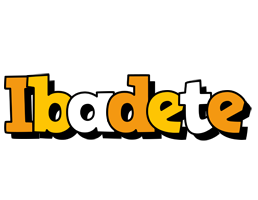 Ibadete cartoon logo