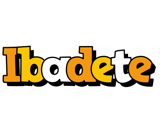 Ibadete cartoon logo