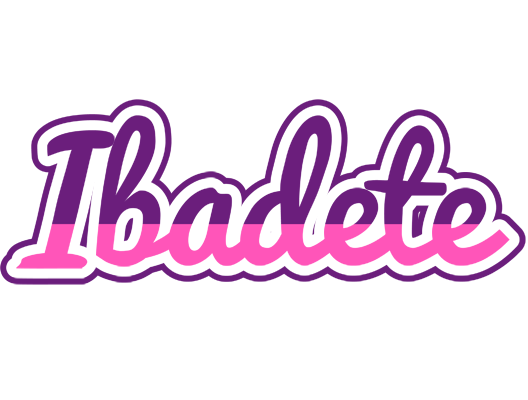 Ibadete cheerful logo