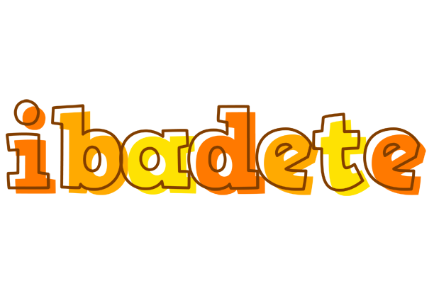 Ibadete desert logo