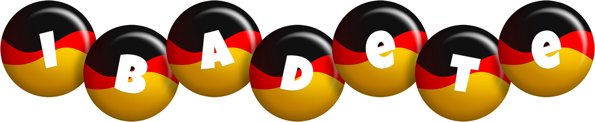 Ibadete german logo