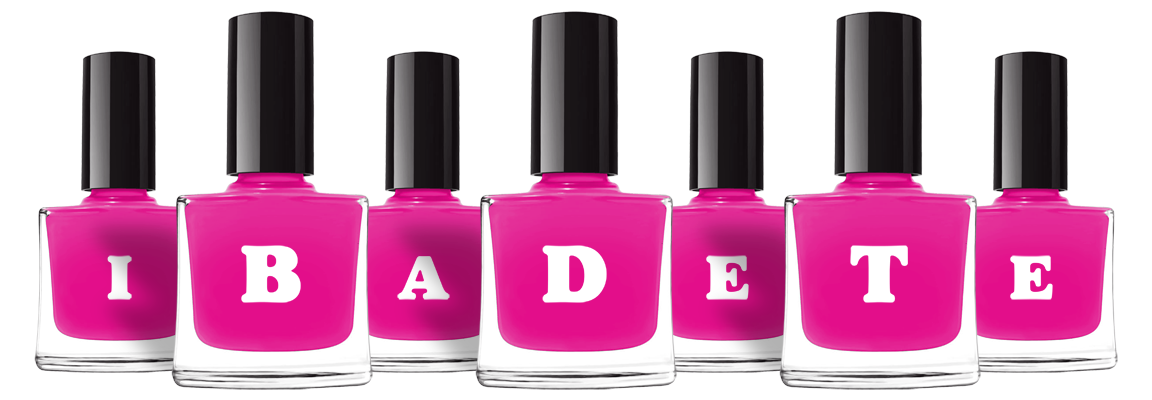 Ibadete nails logo