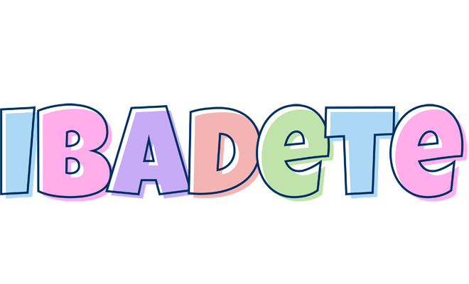 Ibadete pastel logo