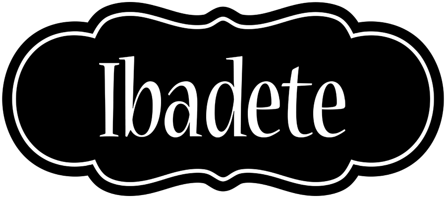 Ibadete welcome logo