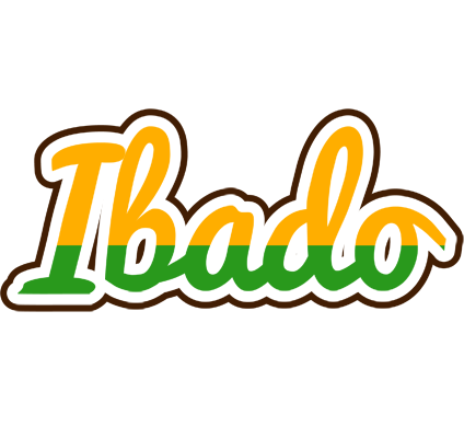 Ibado banana logo