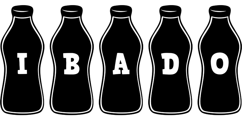 Ibado bottle logo