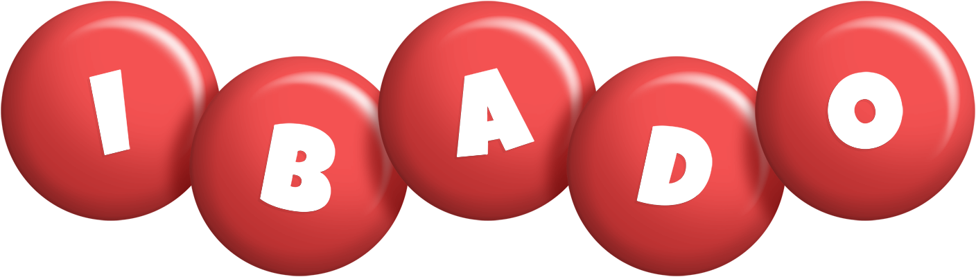 Ibado candy-red logo