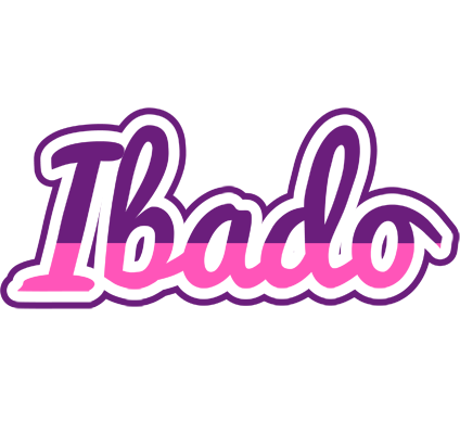 Ibado cheerful logo