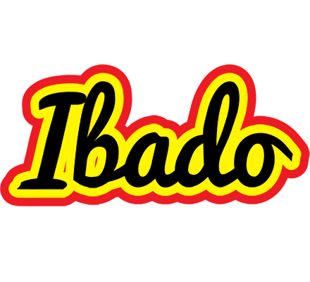Ibado flaming logo