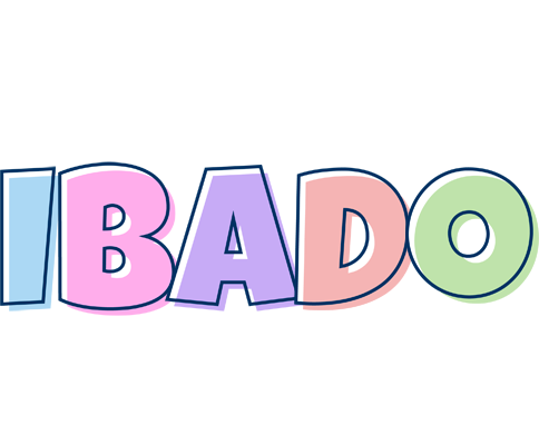 Ibado pastel logo