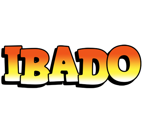 Ibado sunset logo