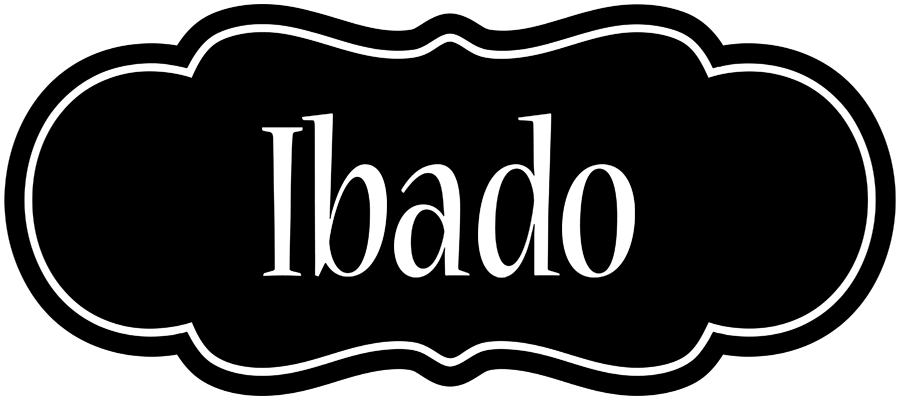 Ibado welcome logo