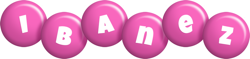 Ibanez candy-pink logo