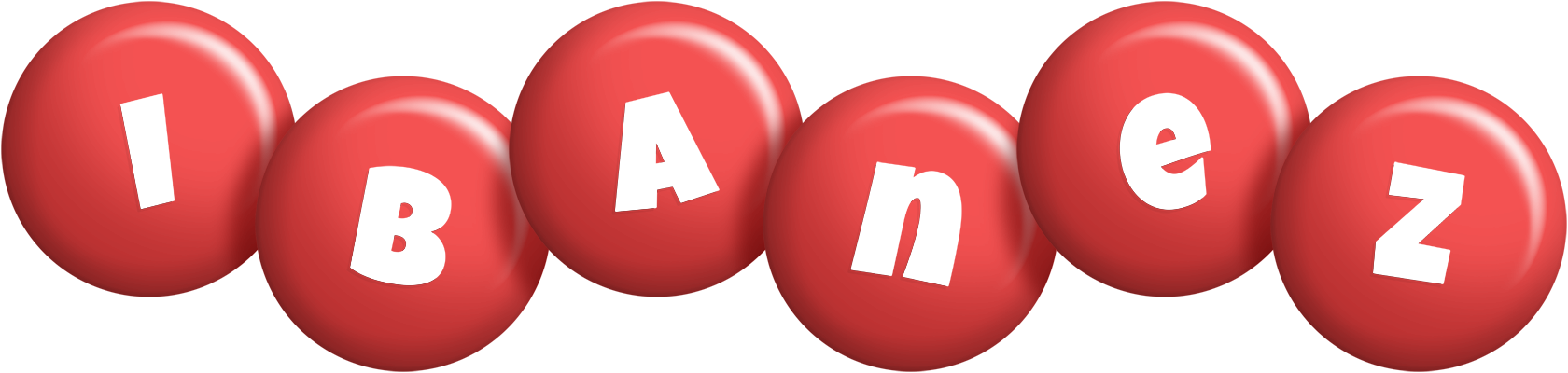 Ibanez candy-red logo