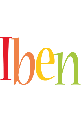 Iben birthday logo
