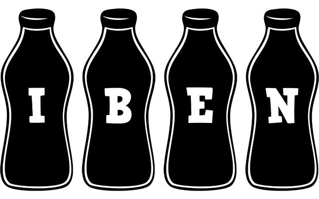 Iben bottle logo