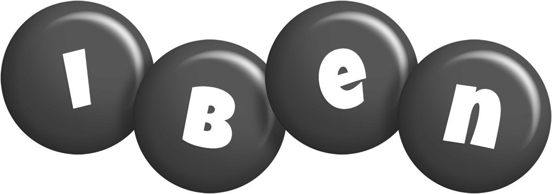 Iben candy-black logo