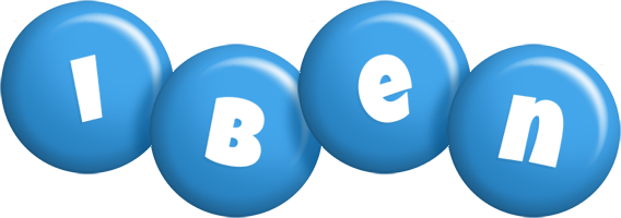 Iben candy-blue logo