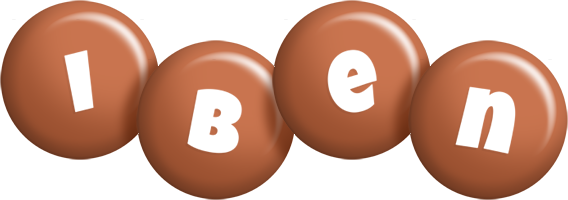 Iben candy-brown logo