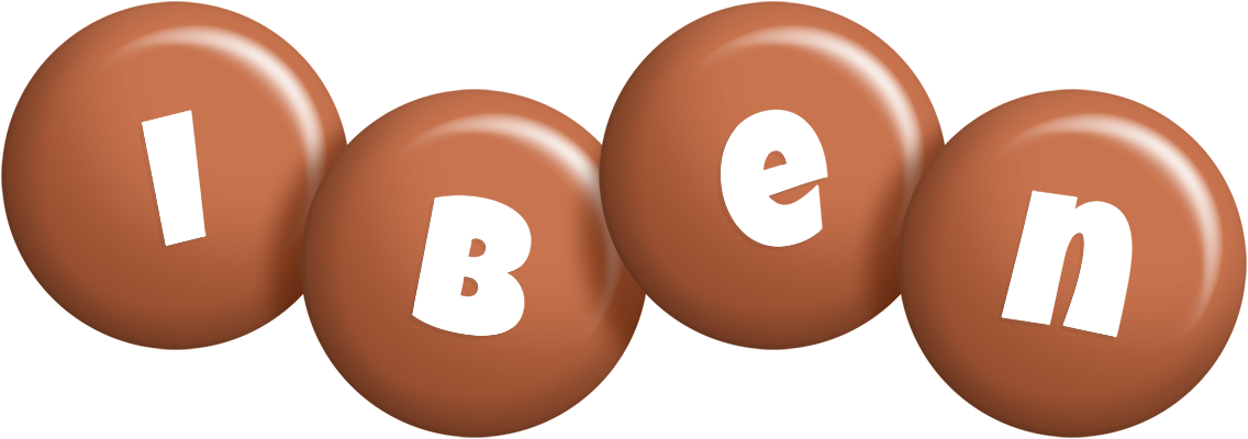 Iben candy-brown logo