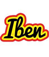 Iben flaming logo