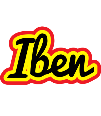 Iben flaming logo