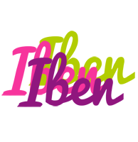 Iben flowers logo