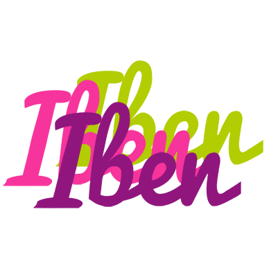 Iben flowers logo
