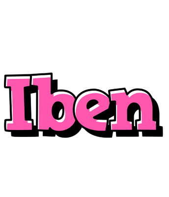Iben girlish logo