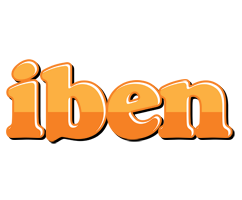 Iben orange logo