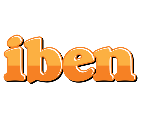 Iben orange logo