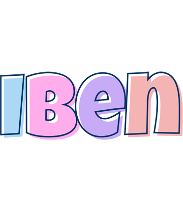 Iben pastel logo