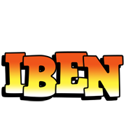 Iben sunset logo