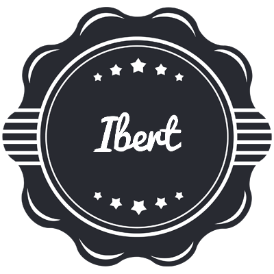 Ibert badge logo