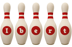 Ibert bowling-pin logo