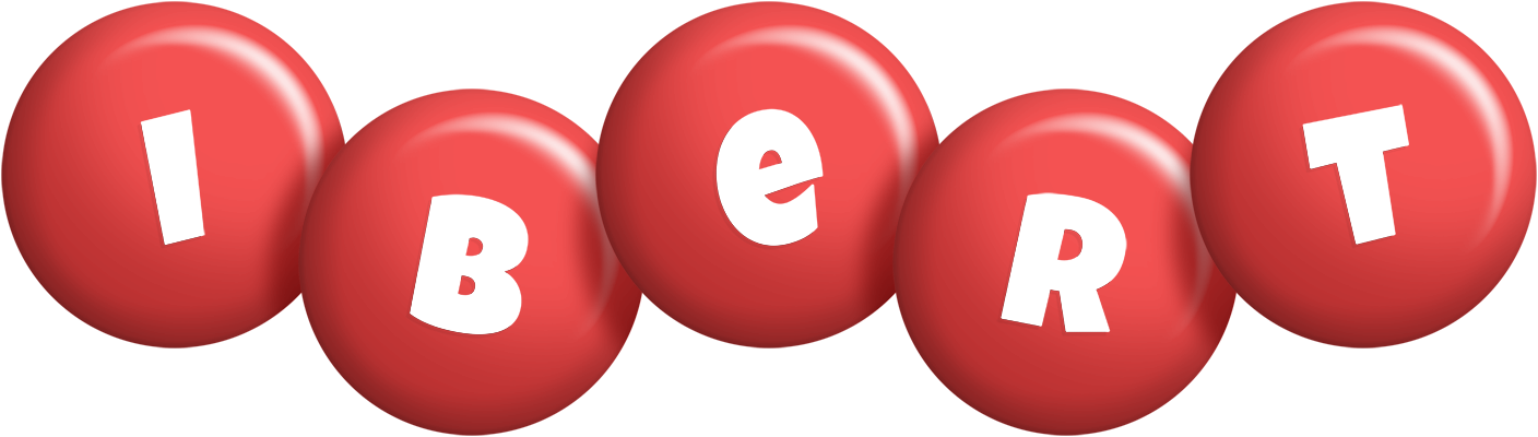 Ibert candy-red logo