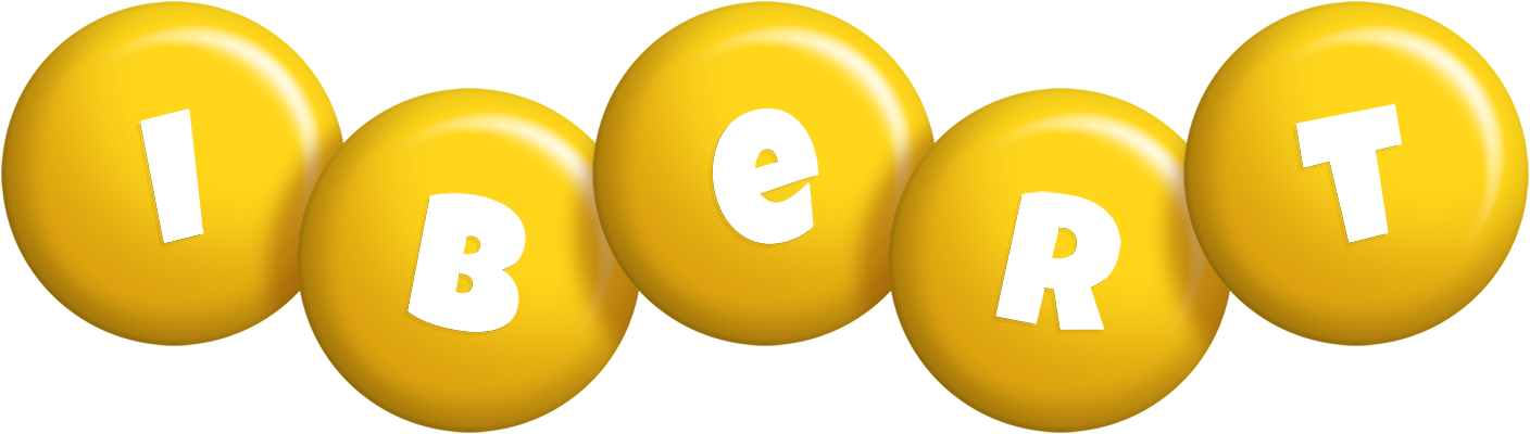 Ibert candy-yellow logo