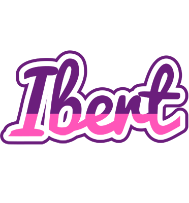 Ibert cheerful logo