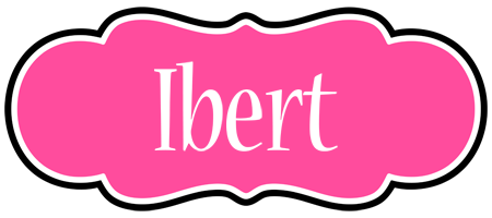 Ibert invitation logo