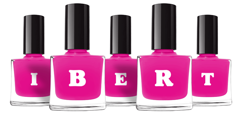 Ibert nails logo